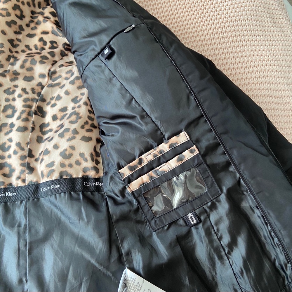 Calvin Klein black puffer jacket size Medium - Picture 8 of 11